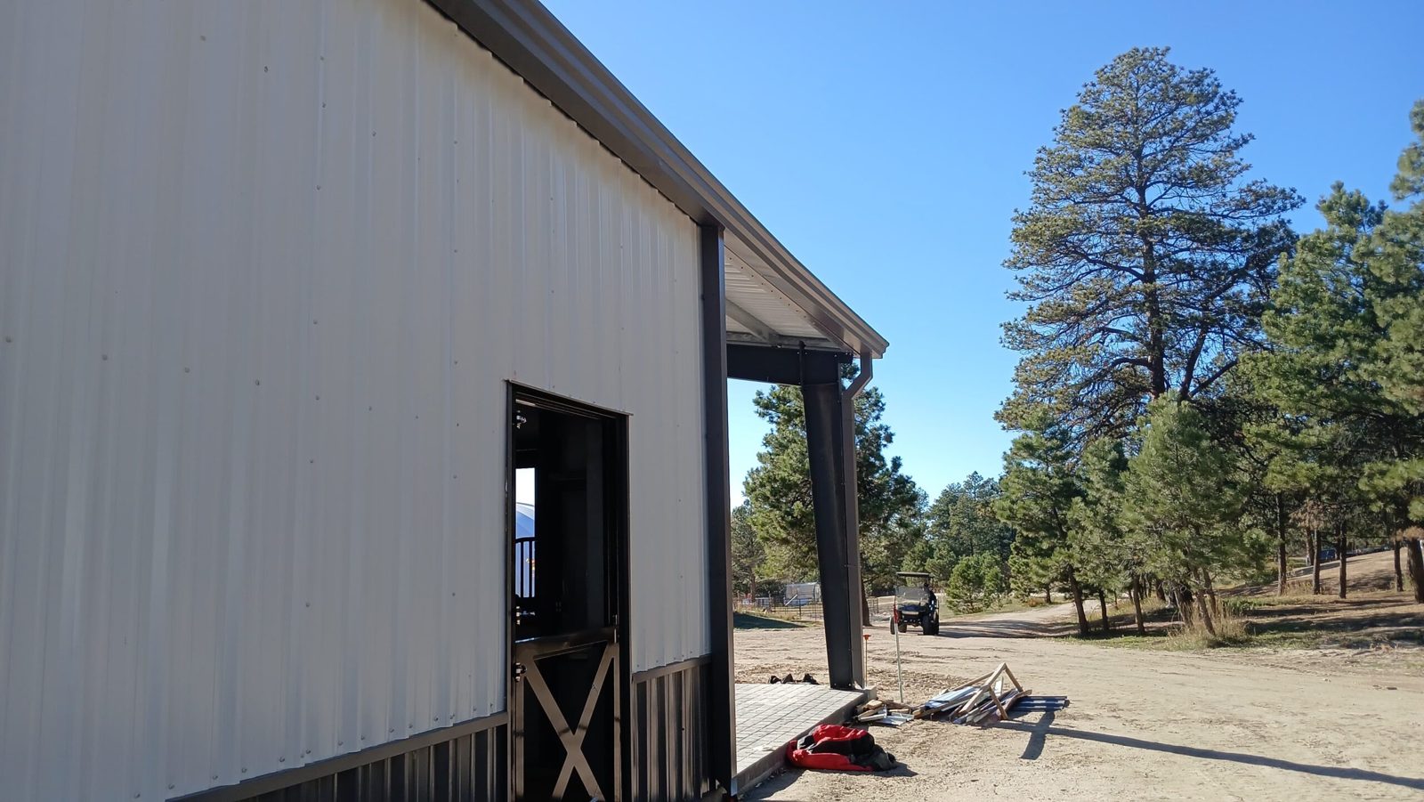 Finished exterior