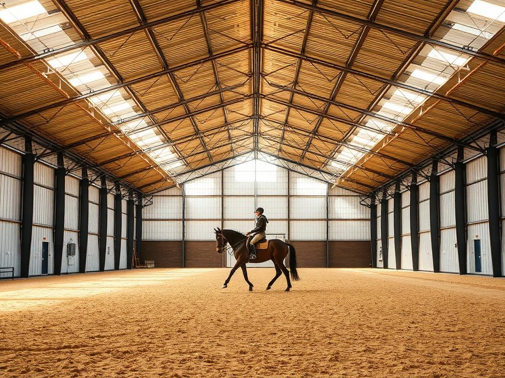 Riding Arenas & Equestrian Facilities built by AMF Steel Buildings